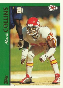 Mark Collins Kansas City Chiefs 1997 Topps NFL #198